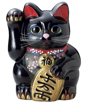 黒い招き猫のお話 商品について ご朱印note 御朱印帳 御朱印帳専門 Hollyhock
