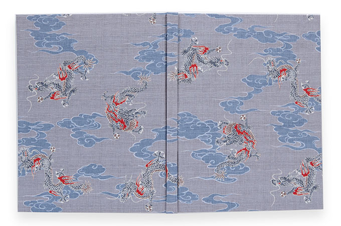  《メール便送料無料》【書き置き御朱印専用】御朱印ホルダー/小雲龍