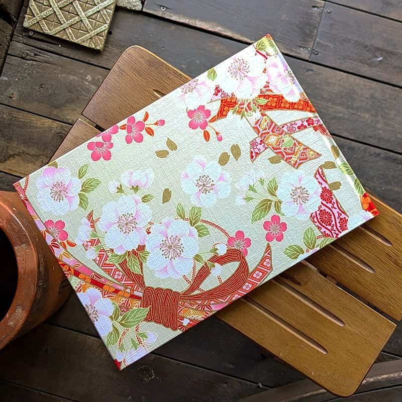 【書置き御朱印専用】 【見開きサイズ】御朱印ホルダー/吉祥束熨斗　ネコポス送料無料