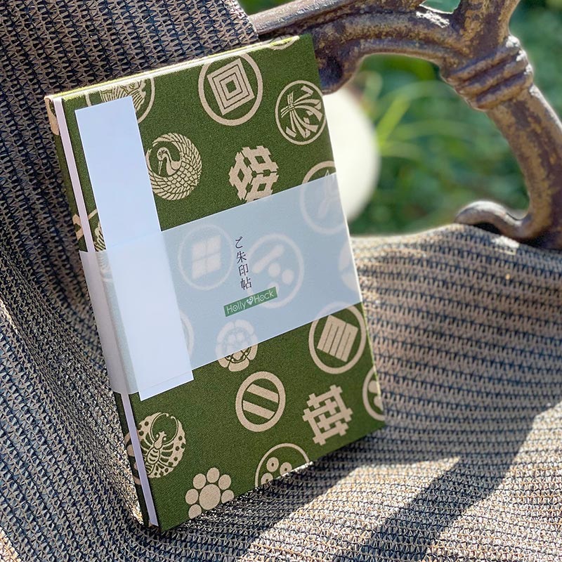 《ネコポス送料無料》【大判サイズ】御朱印帳(納経帳)　武将家紋