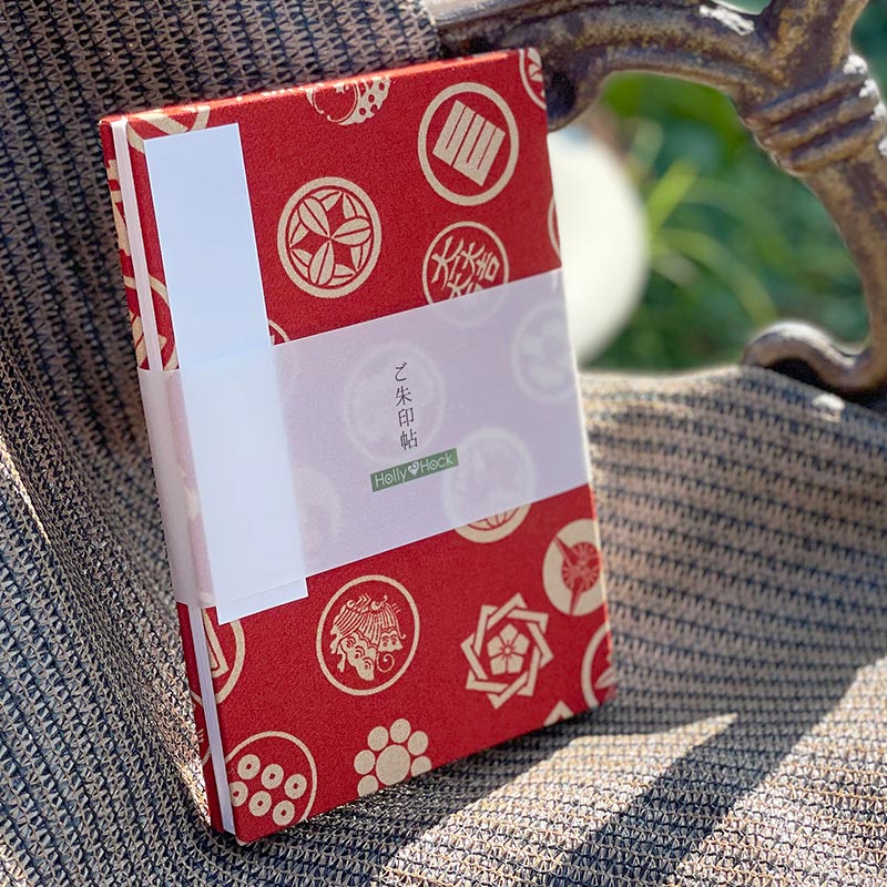 《ネコポス送料無料》【大判サイズ】御朱印帳(納経帳)　武将家紋