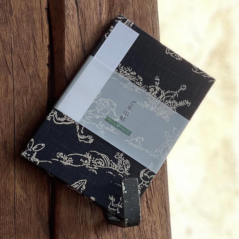 《ネコポス送料無料》御朱印帳(納経帳) 小柄/鳥獣戯画 蛇腹タイプ