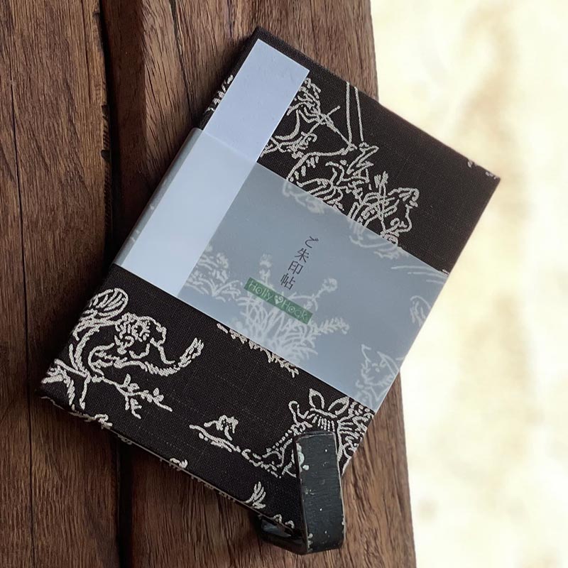 《ネコポス送料無料》御朱印帳(納経帳) 小柄/鳥獣戯画 蛇腹タイプ