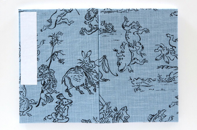 《ネコポス送料無料》御朱印帳(納経帳) 小柄/鳥獣戯画 蛇腹タイプ