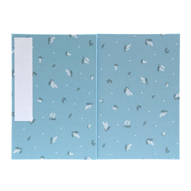 《ネコポス送料無料》 大判 御朱印帳(納経帳) ミニミモザ 蛇腹タイプ