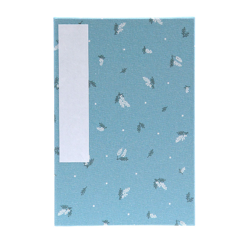 《ネコポス送料無料》 大判 御朱印帳(納経帳) ミニミモザ 蛇腹タイプ