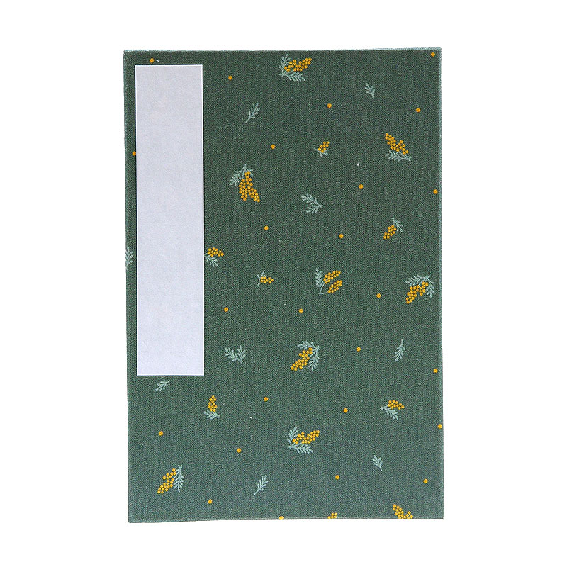 《ネコポス送料無料》 大判 御朱印帳(納経帳) ミニミモザ 蛇腹タイプ