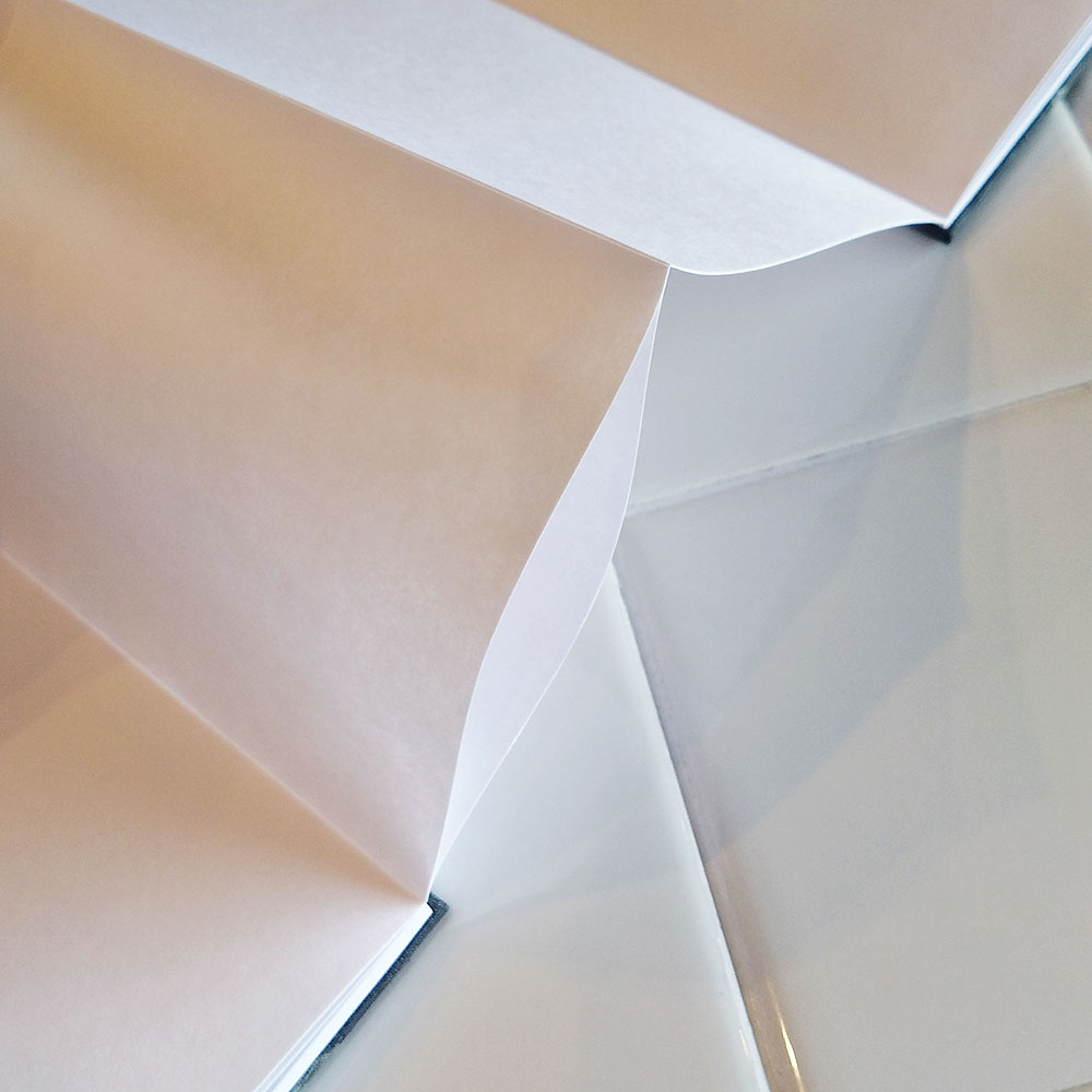 《ネコポス送料無料》 大判 御朱印帳(納経帳) はにわ(ブルー/ブラウン) 蛇腹タイプ