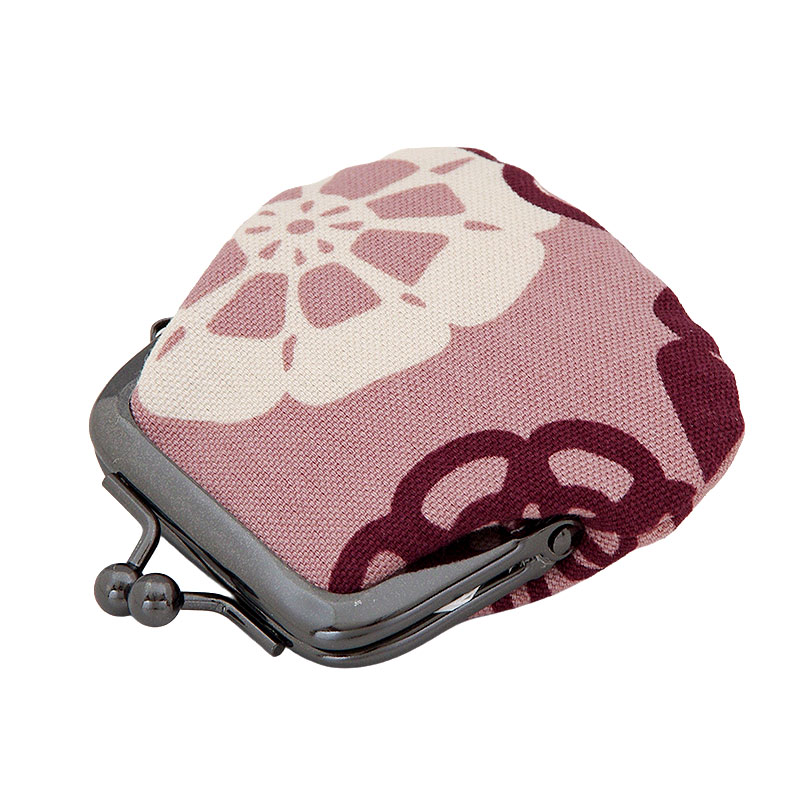 お賽銭用がま口/ 北欧調フラワーレース