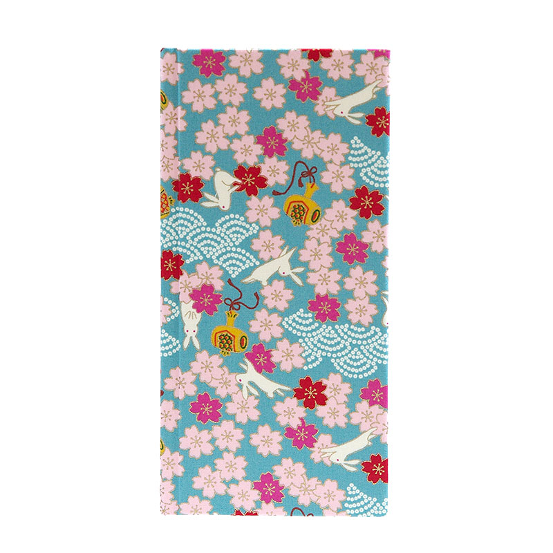 《ネコポス送料無料》 おみくじ帖/おみくじ帳 出雲うさぎ(キナリ/水色/赤)