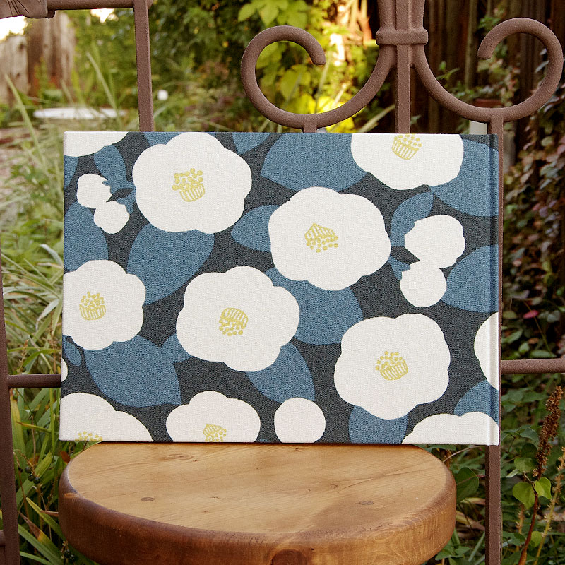 《ネコポス送料無料》 書き置き御朱印専用/見開きサイズ御朱印ホルダー/大柄つばき