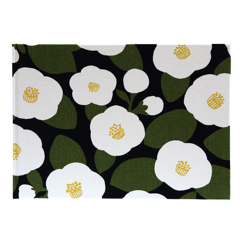 《ネコポス送料無料》 書き置き御朱印専用/見開きサイズ御朱印ホルダー/大柄つばき