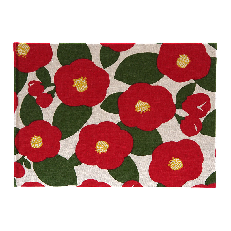 《ネコポス送料無料》 書き置き御朱印専用/見開きサイズ御朱印ホルダー/大柄つばき