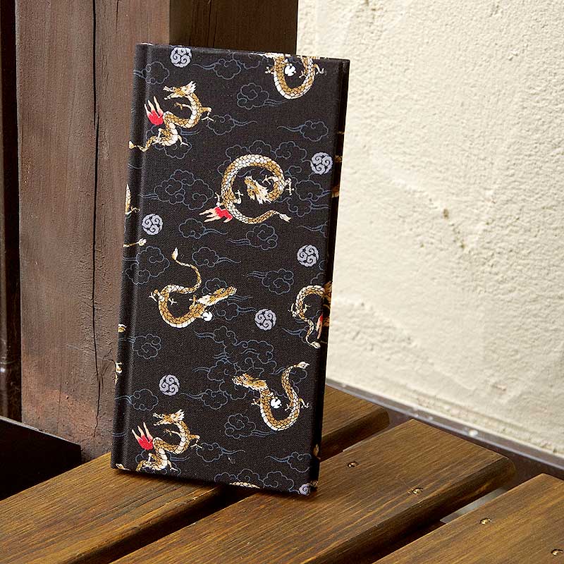 【おみくじ帳/おみくじ帖】龍神　ネコポス送料無料 手帳 縁起 アルバム ノート 手帳 集め 収集 かわいい 貼る