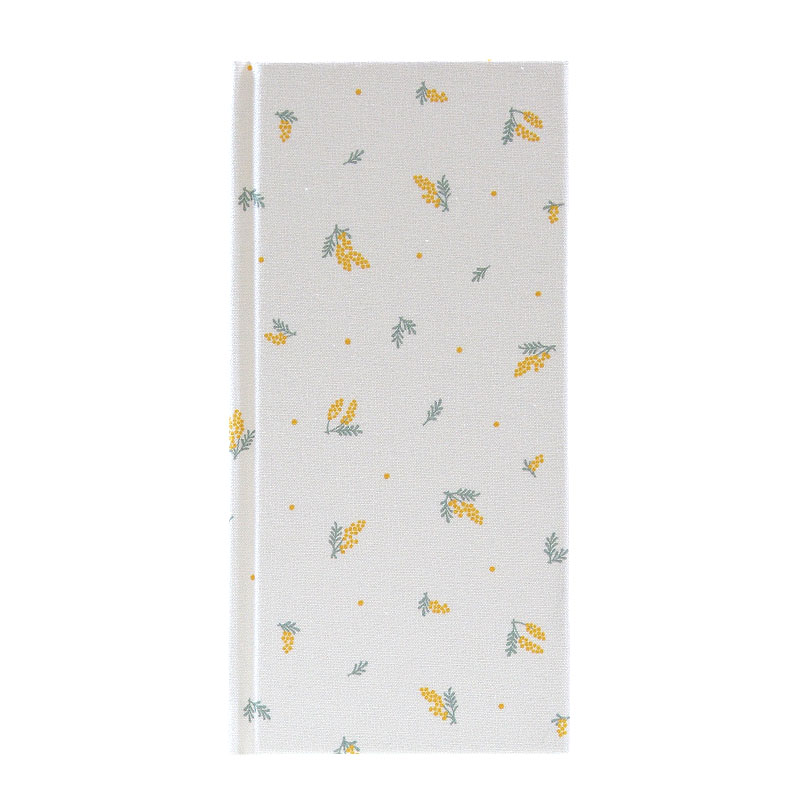 《ネコポス送料無料》 おみくじ帖/おみくじ帳 ミニミモザ 手帳 縁起 アルバム ノート 手帳 集め 収集 かわいい 貼る