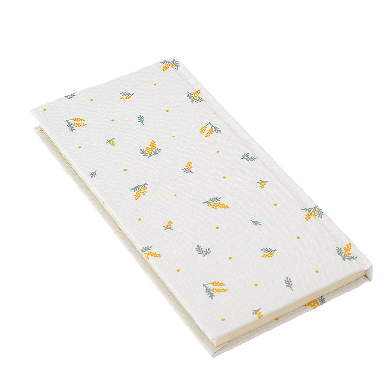 《ネコポス送料無料》 おみくじ帖/おみくじ帳 ミニミモザ 手帳 縁起 アルバム ノート 手帳 集め 収集 かわいい 貼る