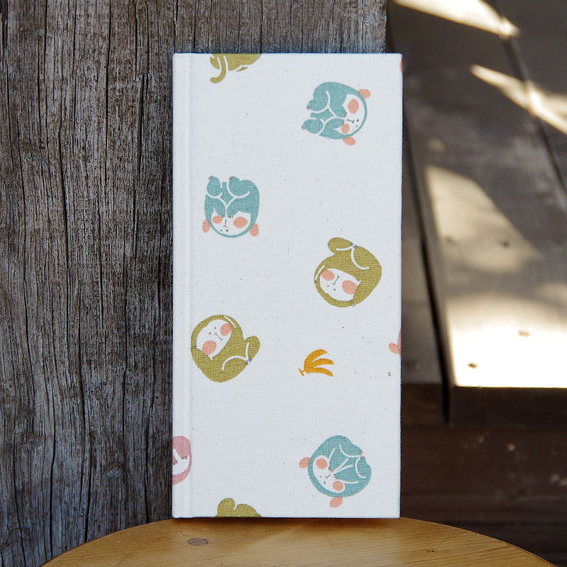 《ネコポス送料無料》 おみくじ帳/おみくじ帖　見ざる言わざる聞かざる 手帳 縁起 アルバム ノート 手帳 集め 収集 かっこいい 貼る