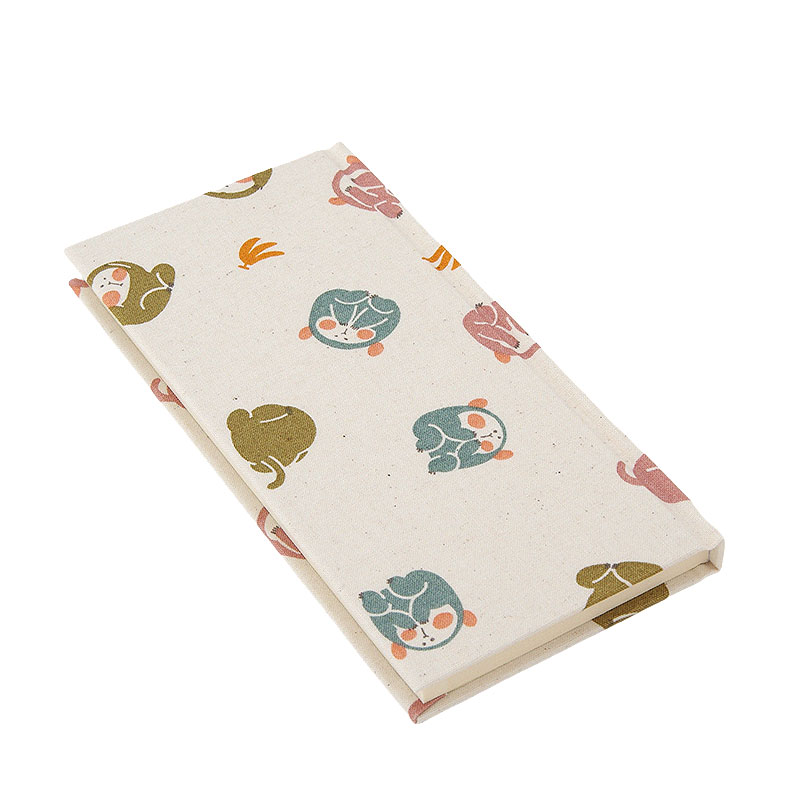 《ネコポス送料無料》 おみくじ帳/おみくじ帖　見ざる言わざる聞かざる 手帳 縁起 アルバム ノート 手帳 集め 収集 かっこいい 貼る