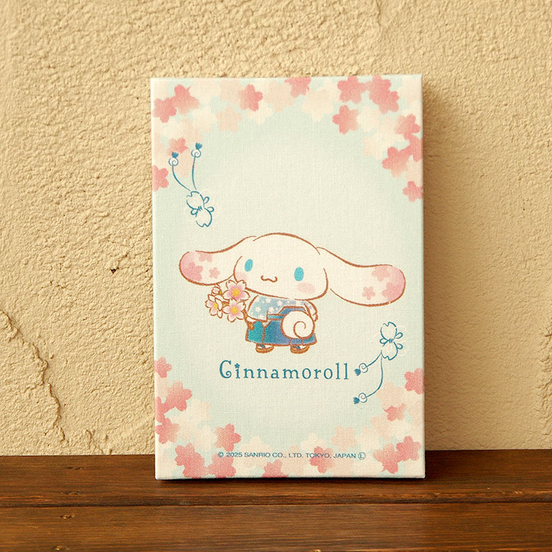 《ネコポス送料無料》 【大判】シナモロール御朱印帳(桜空)