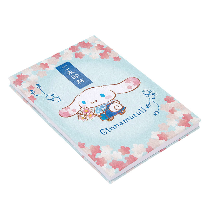 《ネコポス送料無料》 【大判】シナモロール御朱印帳(桜空)