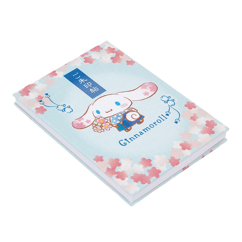 《ネコポス送料無料》 シナモロール御朱印帳(桜空)