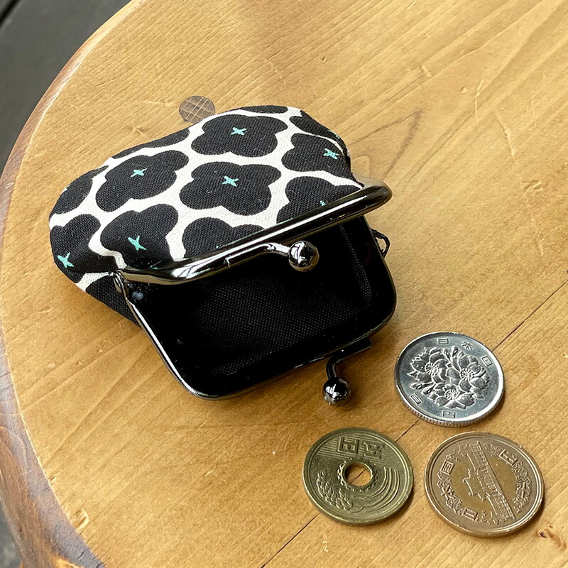 297円 最初の お賽銭用がま口 北欧モロッカン ブラック 朱印帳 納経帳 集印帳 かわいい 297円 最初の お賽銭用がま口 北欧モロッカン ブラック 朱印帳 納経帳 集印帳 かわいい