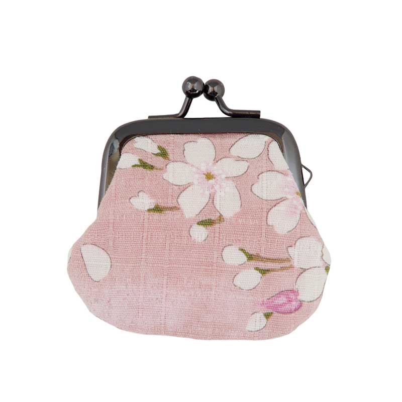お賽銭用がま口財布/ 桜空(水色/薄紫/ピンク)