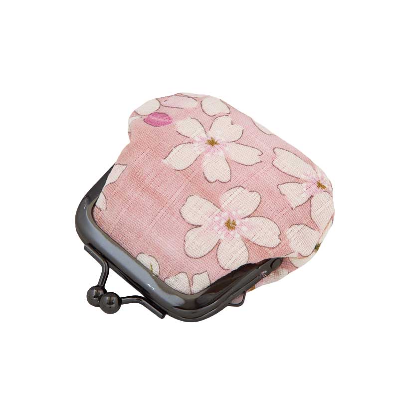 お賽銭用がま口財布/ 桜空(水色/薄紫/ピンク)