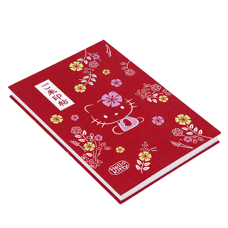 《ネコポス送料無料》 【大判】ハローキティ御朱印帳(撫子)