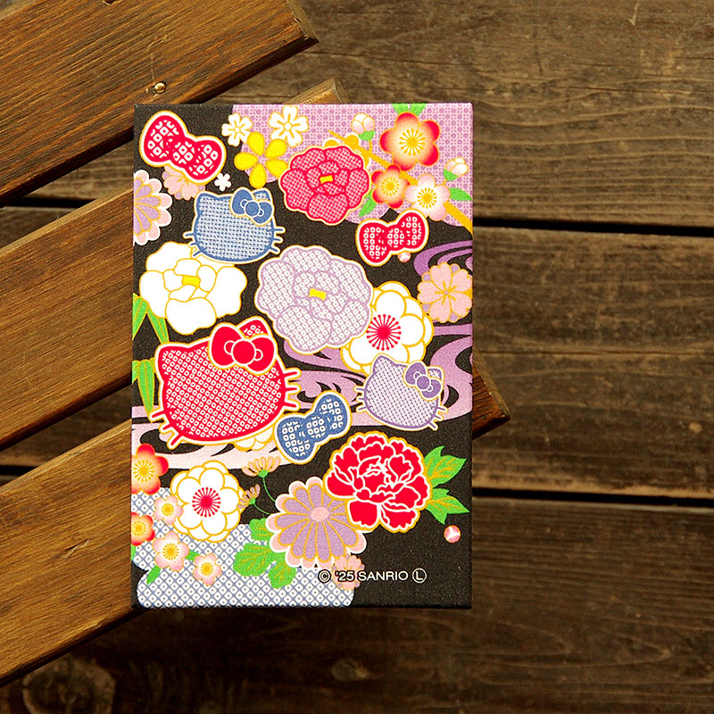 《ネコポス送料無料》 【大判】ハローキティ御朱印帳(かのこ)