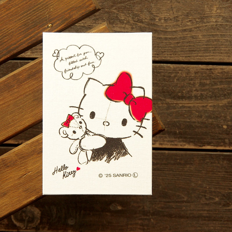 《ネコポス送料無料》 【大判】ハローキティ御朱印帳(スケッチ)