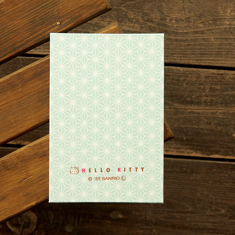 《ネコポス送料無料》 【大判】ハローキティ御朱印帳(麻の葉)
