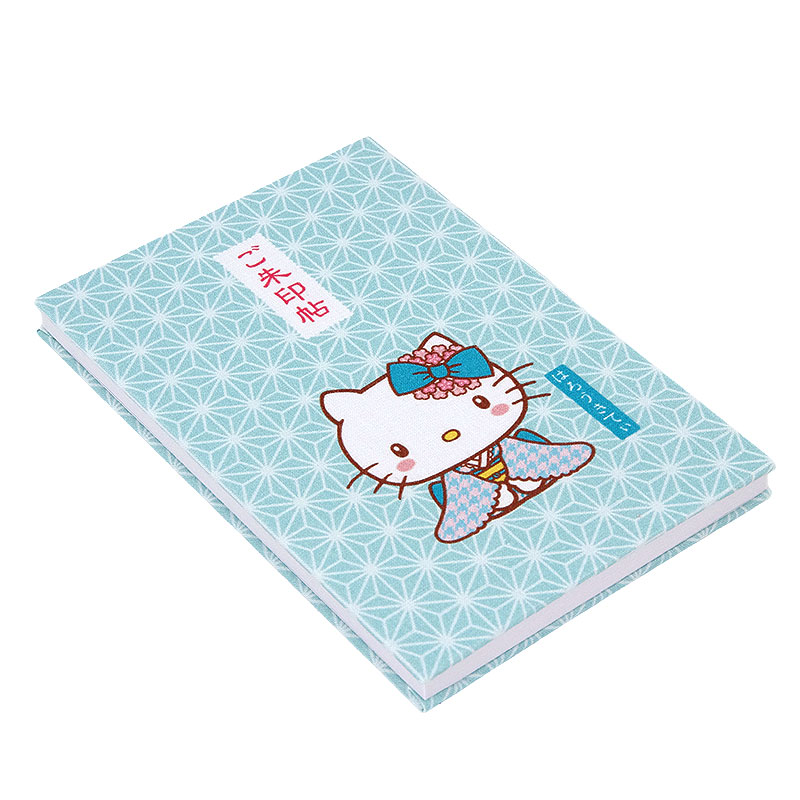 《ネコポス送料無料》 【大判】ハローキティ御朱印帳(麻の葉)