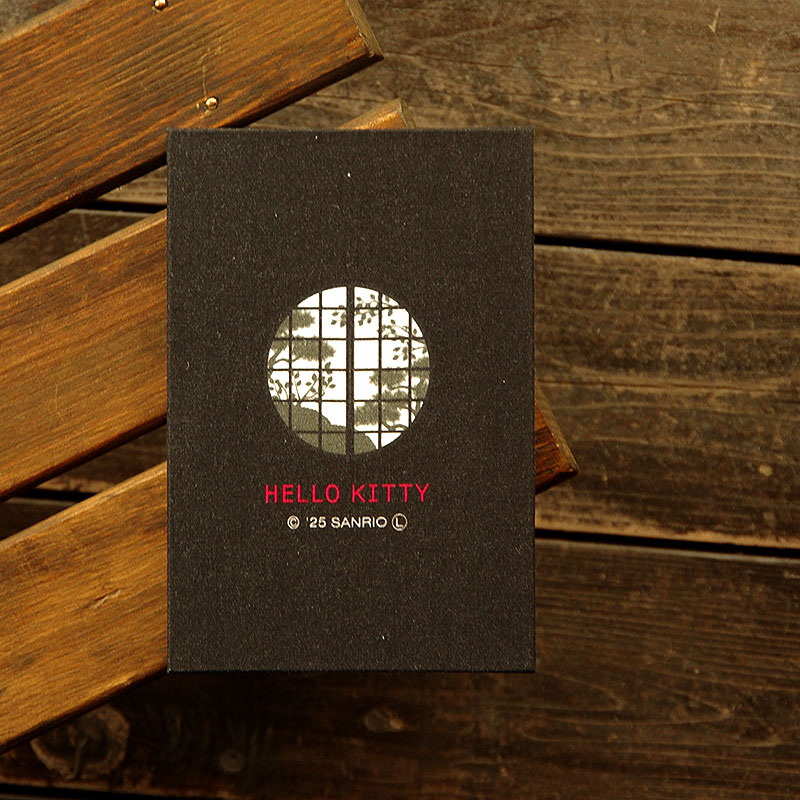 《ネコポス送料無料》 【大判】ハローキティ御朱印帳(丸窓)