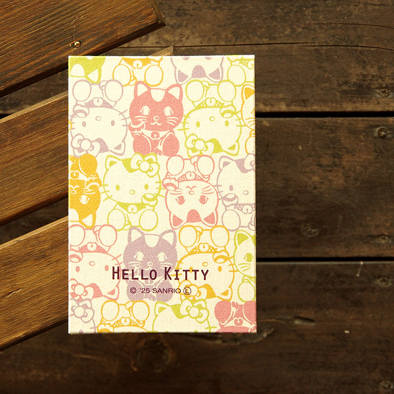 《ネコポス送料無料》 【大判】ハローキティ御朱印帳(まねき猫)