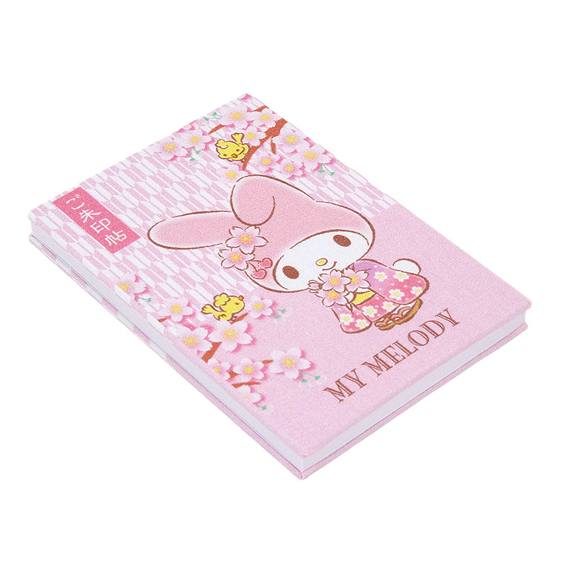 《ネコポス送料無料》 マイメロディ御朱印帳(矢絣桜)