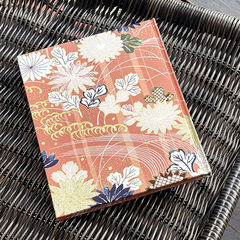《メール便送料無料》【書き置き御朱印専用】御朱印ホルダー/菊風