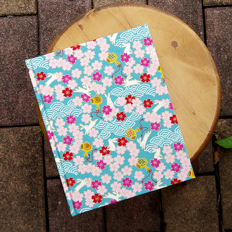 《ネコポス送料無料》 【書き置き御朱印専用】御朱印ホルダー/出雲うさぎ(キナリ/ピンク/水色)