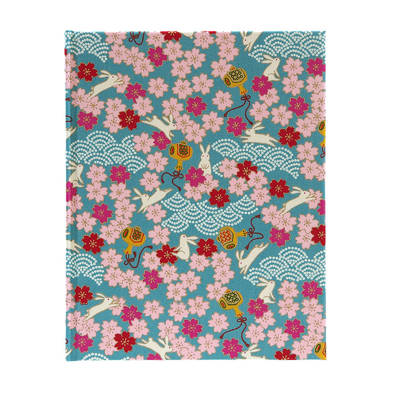 《ネコポス送料無料》 【書き置き御朱印専用】御朱印ホルダー/出雲うさぎ(キナリ/ピンク/水色)