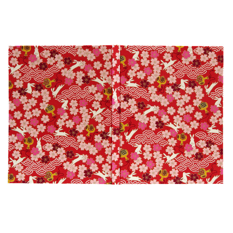 《ネコポス送料無料》 【書き置き御朱印専用】御朱印ホルダー/出雲うさぎ(キナリ/ピンク/水色)