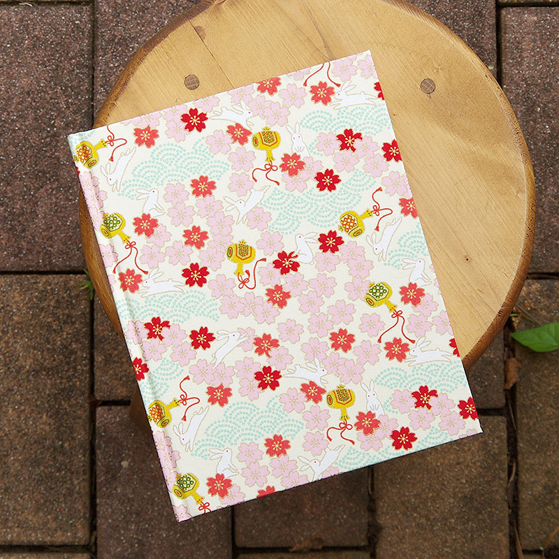 《ネコポス送料無料》 【書き置き御朱印専用】御朱印ホルダー/出雲うさぎ(キナリ/ピンク/水色)