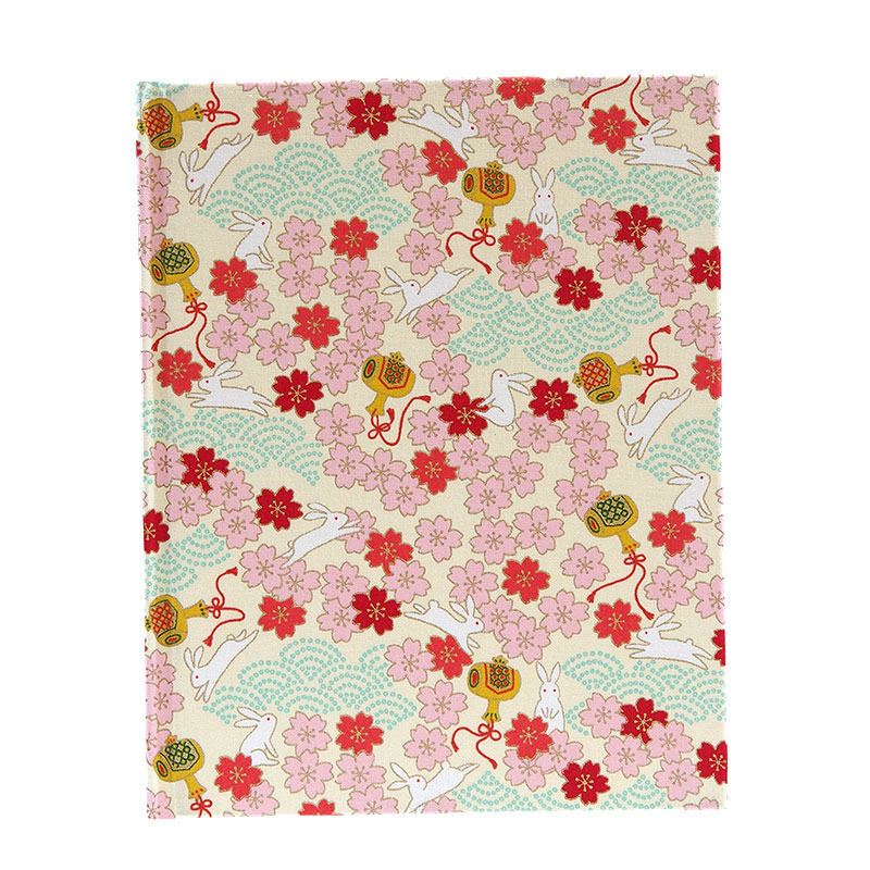 《ネコポス送料無料》 【書き置き御朱印専用】御朱印ホルダー/出雲うさぎ(キナリ/ピンク/水色)