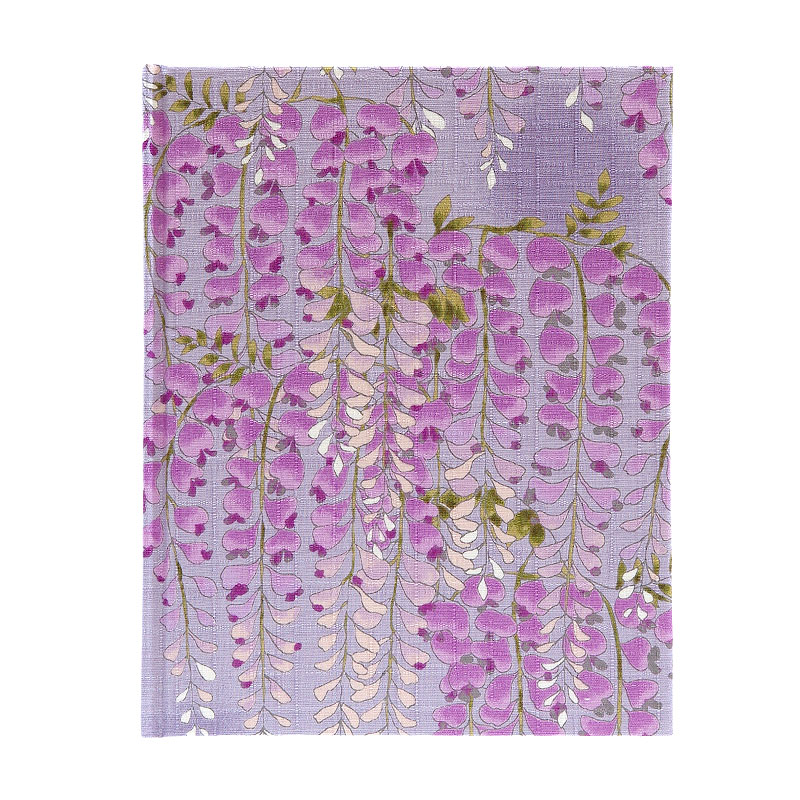 《ネコポス送料無料》 【書き置き御朱印専用】御朱印ホルダー/藤の花(薄紫)