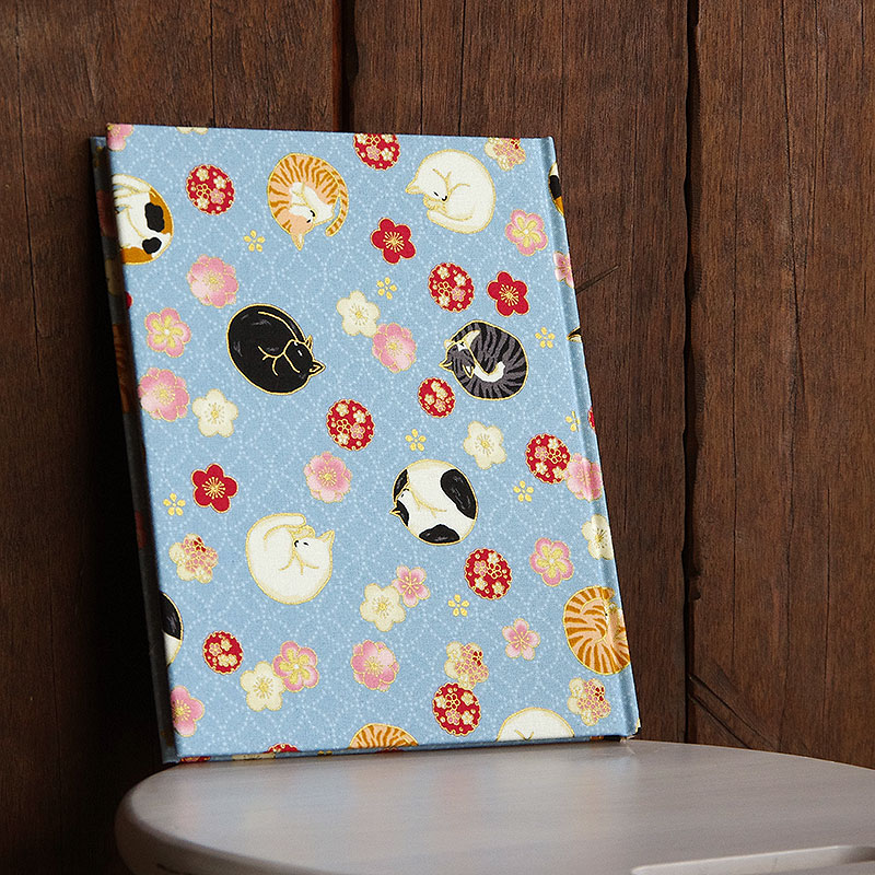 《ネコポス送料無料》 【書き置き御朱印専用】御朱印ホルダー/丸猫