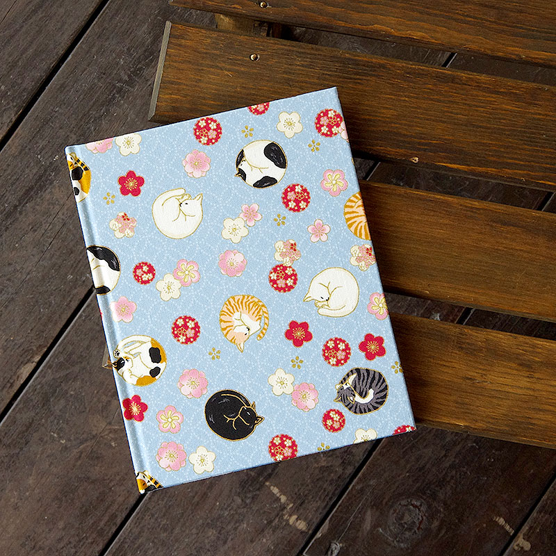 《ネコポス送料無料》 【書き置き御朱印専用】御朱印ホルダー/丸猫