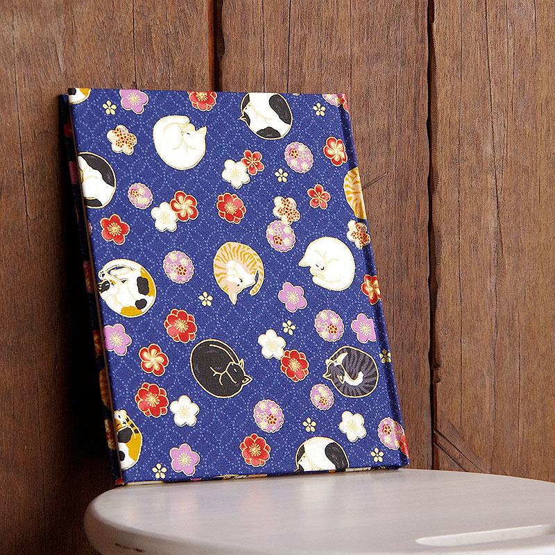 《ネコポス送料無料》 【書き置き御朱印専用】御朱印ホルダー/丸猫