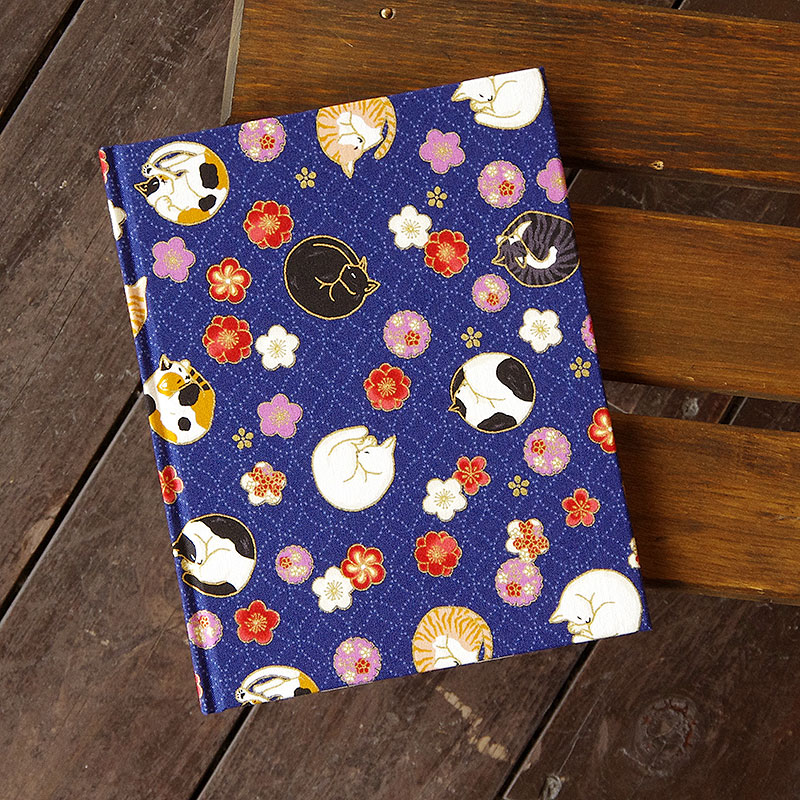 《ネコポス送料無料》 【書き置き御朱印専用】御朱印ホルダー/丸猫