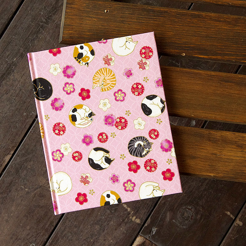 《ネコポス送料無料》 【書き置き御朱印専用】御朱印ホルダー/丸猫