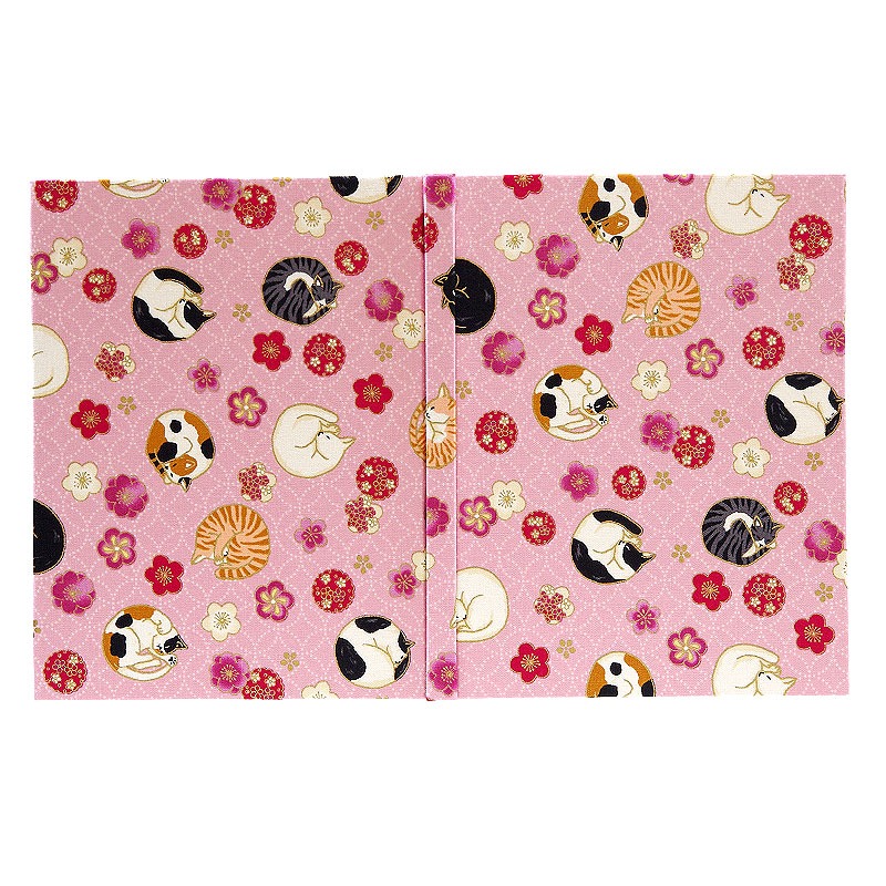 《ネコポス送料無料》 【書き置き御朱印専用】御朱印ホルダー/丸猫