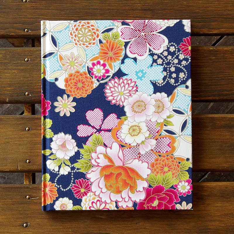 《ネコポス送料無料》 【書き置き御朱印専用】御朱印ホルダー/古典柄【華】6色